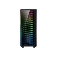 Sharkoon RGB LIT 200 - Tower - ATX - Seitenteil mit Fenster (gehärtetes Glas)