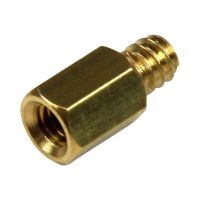 StarTech.com Ersatz PC #6-32 auf M3 Abstandshalter - 50 Stck. - Nivellierschrauben-Standoff - 0.4 cm (Packung mit 50)