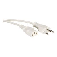 VALUE Stromkabel - power IEC 60320 C13 zu T12 (M)