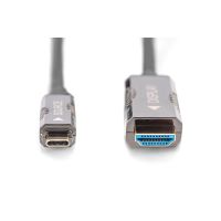 DIGITUS 4K USB Typ - C auf HDMI AOC Adapterkabel