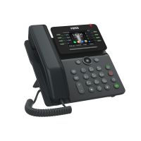 Fanvil V63, IP-Telefon, Schwarz, Kabelgebundenes Mobilteil, Tisch/Wand, 6 Zeilen, 1000 Eintragungen
