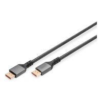 DIGITUS 16K DisplayPort Anschlusskabel, Version 2.1,  1m, 80G, schwarz