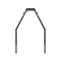 Insta360 Connect TV mount, Montageset, Schwarz, 2,54 m (100"), 1000 mm, 107 mm, 185 mm