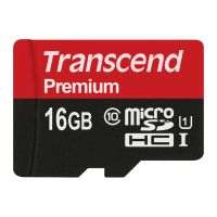 Transcend Flash-Speicherkarte - 16 GB - UHS Class 1 / Class10