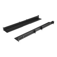 StarTech.com 1HE 19 Zoll Server Rack Schienen - 60,9-91cm Einstellbare Tiefe - Universelle 4 Pfosten Rack Schienen - Netzwerk Geräte/Server/UPS Schienen für HPE ProLiant Dell PowerEdge (UNIRAILS1UB)