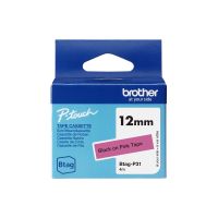 Brother BTAG-P31 - Schwarz auf Pink - Rolle (1,2 cm x 4 m)