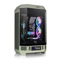Thermaltake The Tower 300 - Micro Tower - mini ITX / micro ATX - Seitenteil mit Fenster (gehärtetes Glas)