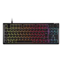 Corsair K55 CORE TKL RGB, Kabelgebunden, USB, Membran Key Switch, QWERTZ, RGB-LED, Schwarz