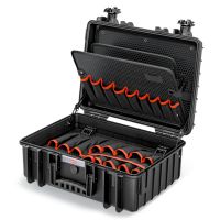 KNIPEX 00 21 35 LE, Schwarz, Polypropylen (PP), Staubresistent, Schockresistent, Temperaturbeständig, Wasserfest, Deutschland, 437 x 172 x 307 mm, 470 mm