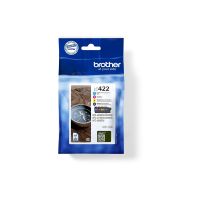 Brother LC422 Value Pack - 4er-Pack - Schwarz, Cyan, Magenta, Gelb