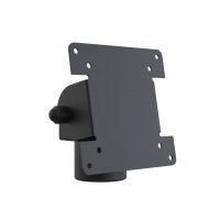 Ergonomic Solutions SpacePole POS SPV106-FX-02, POS-Halterung, Schwarz, Metall, 75 x 75 mm, 100 x 100 mm, 27,9 cm (11")