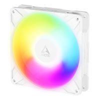 Arctic Freezer P14 Pro Reverse A-RGB (White) - 140 mm A-RGB PWM-Lüfter mit Kabelsplitter, Ventilator, 14 cm, 166,5 m³/h, Weiß