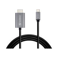 SANDBERG Video- / Audiokabel - 24 pin USB-C männlich zu HDMI männlich