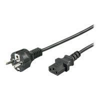 Wentronic goobay NK 106 S - Stromkabel - power IEC 60320 C13 zu CEE 7/7 (M)