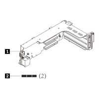 Lenovo ThinkSystem 2U x16/x8/x8 PCIe G4 Riser 1/2 Kit