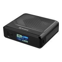 SANDBERG Travel - Induktive Power Bank - 5 / 9 / 12 / 15 / 20 V