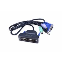 DIGITUS 19" LCD KVM-Konsole, 1-Port VGA, UK Tastatur