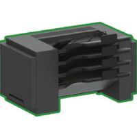 Lexmark 4-Bin Mailbox - Ausgabefach - 100 Blätter in 4 Schubladen (Trays)