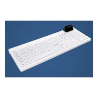 Cherry Active Key AK-C8200F - Tastatur - Hygiene - mit Smart ID Card Reader