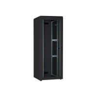 DIGITUS Unique DN-19 36U-8/8-B-1 - Schrank Netzwerkschrank - Schwarz, RAL 9005 - 36U - 48.3 cm (19")