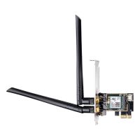 CUDY WE3000, Eingebaut, Kabellos, PCI Express, WLAN / Bluetooth, 2402 Mbit/s, Schwarz