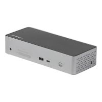 StarTech.com USB-C Dock, 4K 60Hz Quad Monitor DisplayPort & HDMI, Universal USB C Docking Station with 100W Power Delivery Charging, USB Hub w/ 1x USB Type-C & 3x USB-A, Ethernet, Audio - Thunderbolt 3 Compatible (DK31C4DPPDUE)