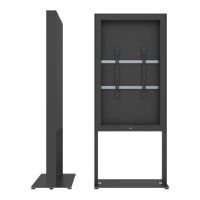 SMS Smart Media Solutions 55P Casing Freestand Basic G1 BL, 139,7 cm (55 Zoll), 200 x 200 mm, 400 x 400 mm