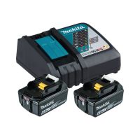 Makita DC18RC - Batterieladegerät + Batterie 2 x