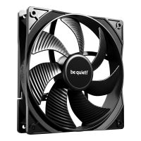 Be Quiet! Pure Wings 3 140 mm PWM Triple Pack, Ventilator, 14 cm, 1200 RPM, 97,5 m³/h, Schwarz