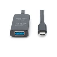 DIGITUS Aktives USB 3.2 Gen1 5G Verlängerungskabel, USB-C - USB-A, 10m