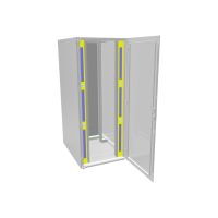 Vertiv Knürr smaract Server Compact Rack - Schrank Netzwerkschrank - Hellgrau, RAL 7035 - 21U - 48.3 cm (19")