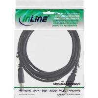 InLine USB 2.0 Kabel - A an B - schwarz - 2m