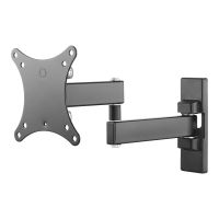 Vision VFM-WA1X1B - Befestigungskit (Wandarm) - für Monitor - kaltgewalzter Stahl - Schwarz - Bildschirmgröße: 33-68.6 cm (13"-27")