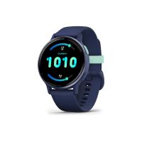 Garmin vívoactive 5 - Marineblau - intelligente Uhr mit Band - Silikon - Handgelenkgröße: 125-190 mm - Anzeige 3.04 cm (1.2")