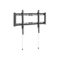 VALUE Befestigungskit (Wandmontage) - fest - für LCD TV - 27 mm wall distance, < 75kg, VESA 600 x 400 - Metall - Schwarz - Bildschirmgröße: 94-203 cm (37"-80")