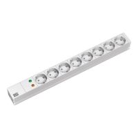Bachmann Steckdosenleiste (Rack - einbaufähig) - Ausgangsanschlüsse: 8 - 1U - 48.3 cm (19")