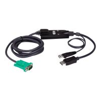 Eaton Tripp Lite Series VGA to DisplayPort and USB-A Adapter Cable Kit for Tripp Lite B020-U and B022-U KVM, 6 ft. (1.8m)