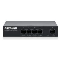 Intellinet Switch - 5 x 10/100/1000 (PoE) - Desktop, wandmontierbar - PoE+ (40 W)