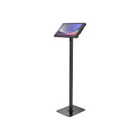Compulocks Stand kit - freiliegende Front-/Rückkamera und Sensoren - für Flachbildschirm / Tablet-Gehäuse - verriegelbar - hochwertiges Aluminium - Schwarz - Bildschirmgröße: 37.1 cm (14.6")