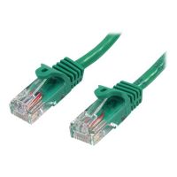 StarTech.com 1m Cat5e RJ45 UTP Netzwerkkabel Snagless - Cat 5e Patchkabel - Grün - Stecker / Stecker - Patch-Kabel - RJ-45 (M)