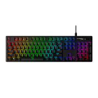 HyperX Alloy Origins – mechanische Gaming-Tastatur – HX Aqua (US-Layout), Volle Größe (100%), Kabelgebunden, USB, Mechanischer Switch, RGB-LED, Schwarz