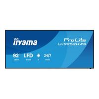 Iiyama ProLite LH9252UWS-B1AG - 234 cm (92") Diagonalklasse LCD-Flachbildschirmanzeige - Digital Signage - mit Integrierter SoC-Mediaplayer - Android - 5K UHD (2160p)