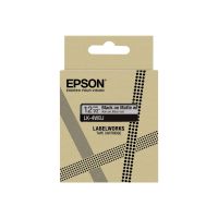 Epson LabelWorks LK-4WBJ - Schwarz auf matt Weiß - Rolle (1,2 cm x 8 m)
