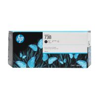 HP 738 - 300 ml - Schwarz - original - DesignJet