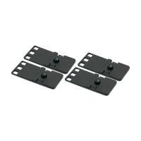 APC Rack Bracket - Schwarz - 1U - 48.3/58.4 cm (19"/23")