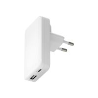 dbramante1928 re-charge Pro - Netzteil - dünn - 45 Watt - 2 Ausgabeanschlussstellen (24 pin USB-C, USB)
