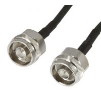 ALLNET ALL-CAB-NM-NM5, 5 m, N-Type, N-Typ, Schwarz, Silber
