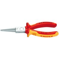 KNIPEX 30 36 160, Spitzzange, 2,5 mm, 4,1 cm, Stahl, Rot, Gelb, 160 mm