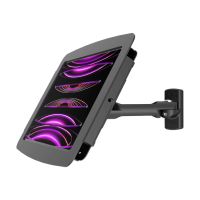 Compulocks iPad 10th-11th (A16) Gen Space Enclosure Swing Wall Mount Black - Befestigungskit (Gehäuse, VESA-Halterung mit Schwingarm, Befestigungsteile)