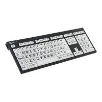 Logickeyboard XL Print NERO - Tastatur - QWERTZ